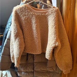 Wild Fable Tan Teddy Jacket